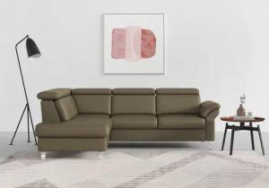 sit&more Ecksofa Arngast L-Form, inklusive Kopfteilverstellung