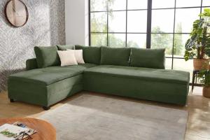 Jockenhöfer Gruppe Ecksofa Madrid L-Form, drehbares