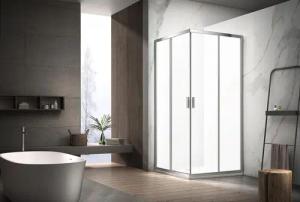 welltime Eckdusche New Summer, BxT: 80x80