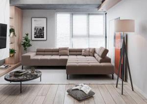 INOSIGN Ecksofa Ancona New, wahlweise motorische
