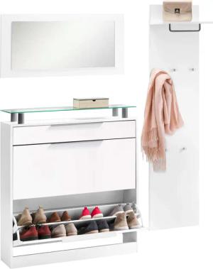 borchardt Möbel Garderoben-Set Oliva, (3-tlg), mit