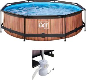 EXIT Framepool inkl. Kartuschen-Filterpumpe (Set, 3-tlg),