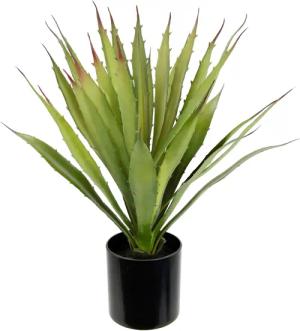 Kunstpflanze Künstliche Agave Aloe Vera im
