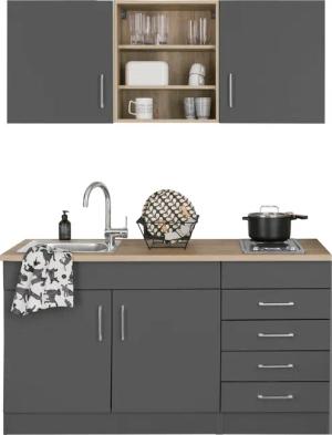 KOCHSTATION Pantryküche KS-Mali, Breite 150 cm,