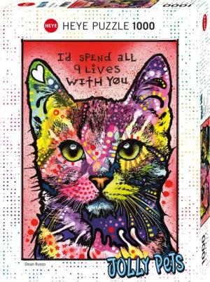 HEYE Puzzle 9 Lives, 1000 Puzzleteile,