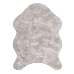 Paco Home Fellteppich Pelt 640, fellförmig,