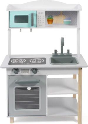 CHIC2000 Spielküche weiß-grau Kunststoff, MDF
