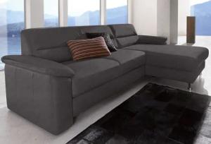 sit&more Ecksofa Ascara L-Form, inklusive Boxspring/Federkern-Polsterung,
