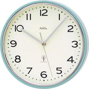 AMS Funkwanduhr F5508 (Quarzuhr,Wohnzimmer,Esszimmer,Küche,Arbeitszimmer,Büro)
