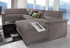 sit&more Wohnlandschaft Ascara U-Form, inklusive Boxspring/Federkern-Polsterung,