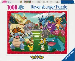 Ravensburger Puzzle Pokémon Kräftemessen, 1000 Puzzleteile,