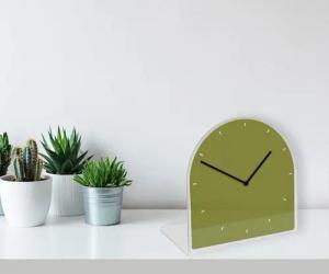 queence Tischuhr Helene Tisch, Uhr, modern,