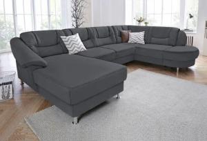 sit&more Wohnlandschaft Salsa U-Form, mit Federkern,