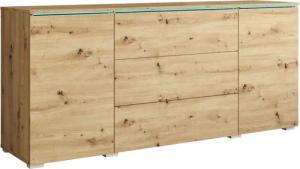 INOSIGN Sideboard VERA, grifflos, verstellbare Einlegeböden,