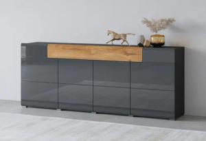 INOSIGN Sideboard Toledo,Breite 208cm,moderne Kommode mit