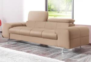 COTTA 2-Sitzer Chef, Big-Sofa mit Kopfteilverstellung,