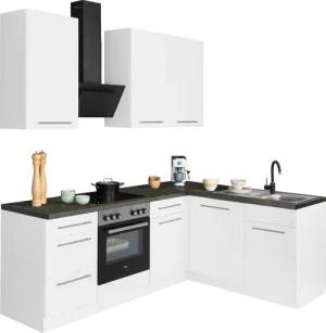 wiho Küchen Winkelküche Unna, mit E-Geräten,