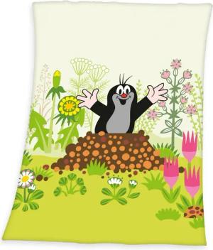 Babydecke Der kleine Maulwurf, mit süßem