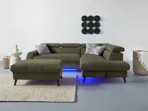 COTTA Ecksofa Mia L-Form mit 3