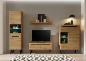 INOSIGN Wohnwand Torge, Anbauwand, Schrankwand, Mediawand,