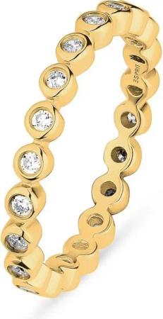Esprit Silberring ESPRIT Damen-Damenring 925er Silber 21 Zirkonia, Zirkonia, synthetisch