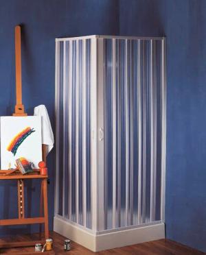 Forte Eckdusche Bari, BxT: 80x80 cm,