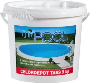 my POOL BWT Chlortabletten Chlordepot Tabs,