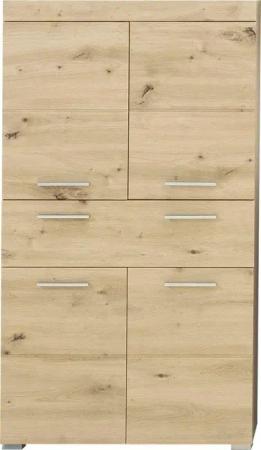 welltime Midischrank Avena Badschrank 4-türig mit