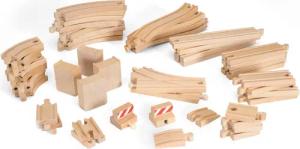 BRIO® Gleise-Set Holzschienenset, WORLD Großes Schienensortiment,
