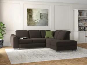 sit&more Ecksofa Dundee L-Form, mit Federkern