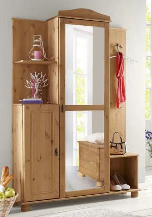 Home affaire Kompaktgarderobe Finca aus massivem