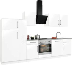 wiho Küchen Küchenzeile Cali, mit E-Geräten,