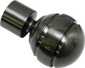GARDINIA Gardinenstangen-Endstück Kugel, (2-St), Serie Einzelprogramm