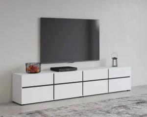INOSIGN Lowboard Cross, moderne grifflose TV-Kommode,4
