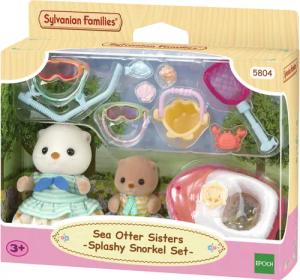 Sylvanian Families Spielfigur Seeotter Schnorchel Spielset