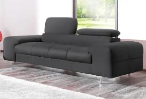 COTTA 2-Sitzer Chef, Big-Sofa mit Kopfteilverstellung,