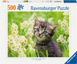 Ravensburger Puzzle Kätzchen in der Wiese,