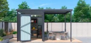 KONIFERA Gerätehaus Stefano mini, BxT: 403x245