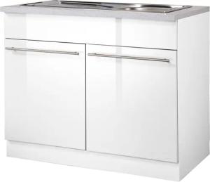 wiho Küchen Spülenschrank Chicago 100 cm