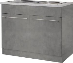 wiho Küchen Spülenschrank Chicago 100 cm