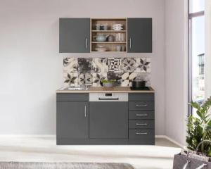 KOCHSTATION Pantryküche KS-Mali, Breite 150 cm,