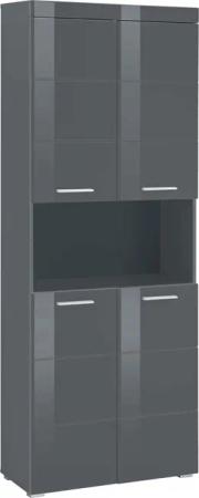 welltime Hochschrank Avena Badschrank 4-türig mit
