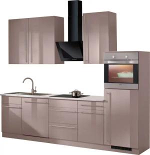 wiho Küchen Küchenzeile Chicago, mit E-Geräten,