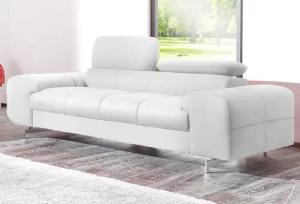 COTTA 2-Sitzer Chef, Big-Sofa mit Kopfteilverstellung,