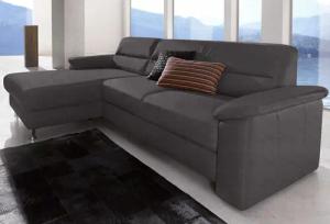 sit&more Ecksofa Ascara L-Form, inklusive Boxspring/Federkern-Polsterung,