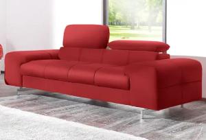 COTTA 2-Sitzer Chef, Big-Sofa mit Kopfteilverstellung,