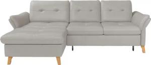 sit&more Ecksofa Göteborg, Sitztiefenverstellung und Federkern,