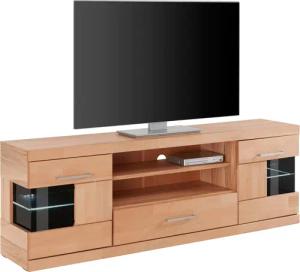 Home affaire Lowboard Ribe,160cm breit,55cm hoch,Oberplatte