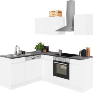 OPTIFIT Winkelküche Roth, Stellmaße 210x175 cm,wahlweise