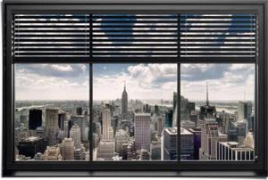 Reinders! Poster New York Fensterblick, (1
